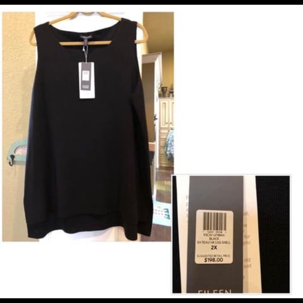 Eileen Fisher sleeveless top (never worn w/tags)